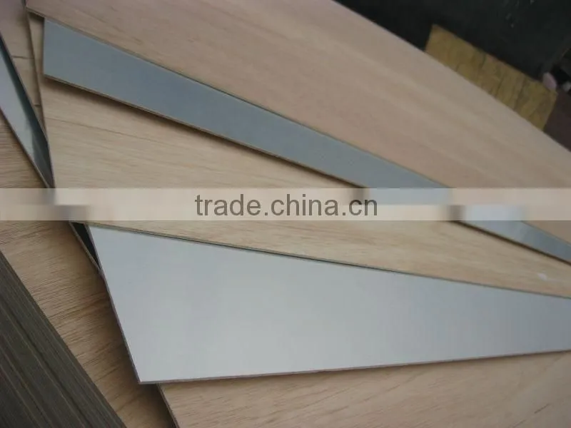 metal like aluminium faced plywood
