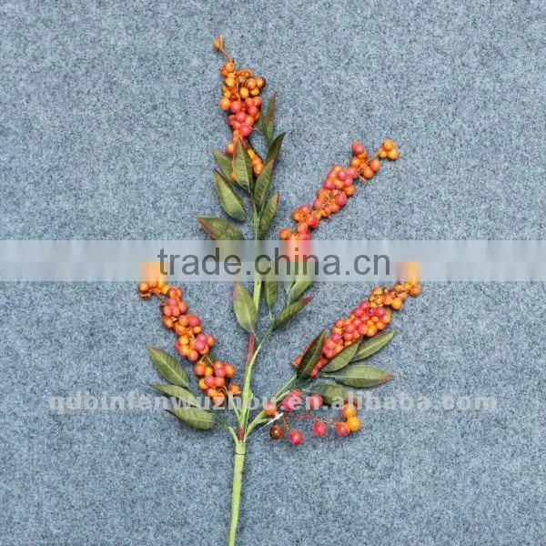 Artificial Mixed Berry Foliage Picks