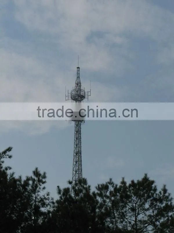 40M Hot dip galvanized Angle steel tower