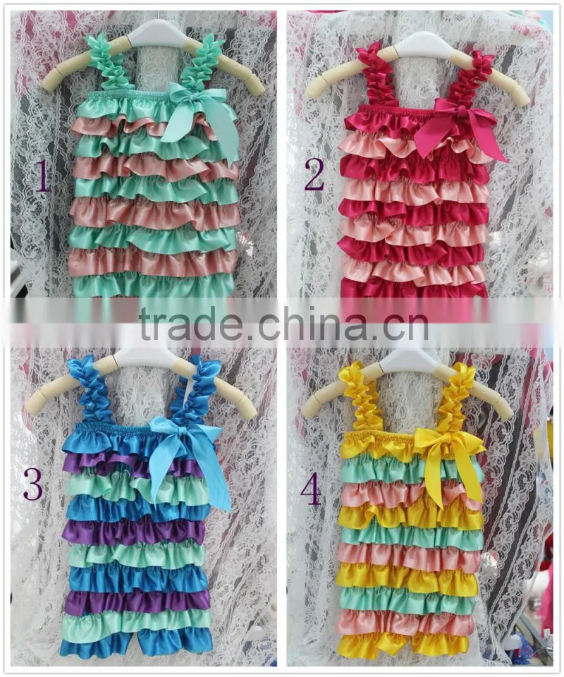 Halloween Baby Boys Girls Romper Wholesale Baby Toddler Clothing Posh Romper With Strap Stylish Multistyle Ruffle Bodysuit