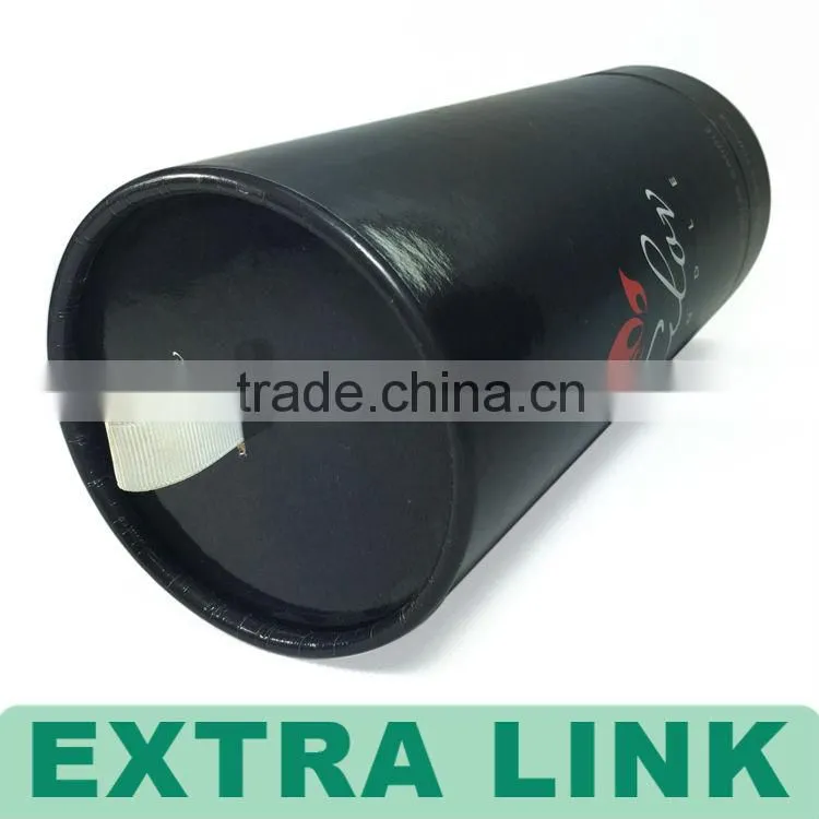 Luxury Hot Sale New Design Handmade Roll Edge Tube Tea Canisters