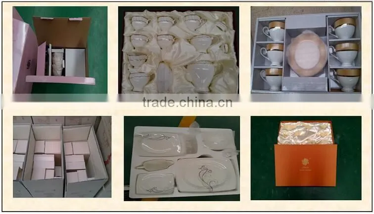 luxury royal fine bone china dinner set made in china