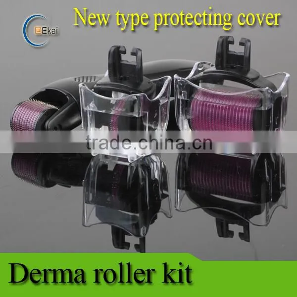 Titanium Microneedle Derma Roller Dermaroller Micro Needle Skin Roller 3 IN 1 (0.5mm)