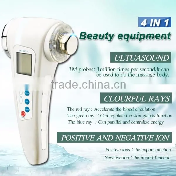 multifunctional spa equipment skin care device palse wasve EMS LED skin care