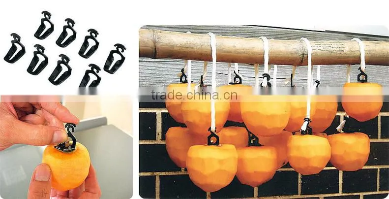Japanese Kaki persimmon fruit drying clip Made in Japan