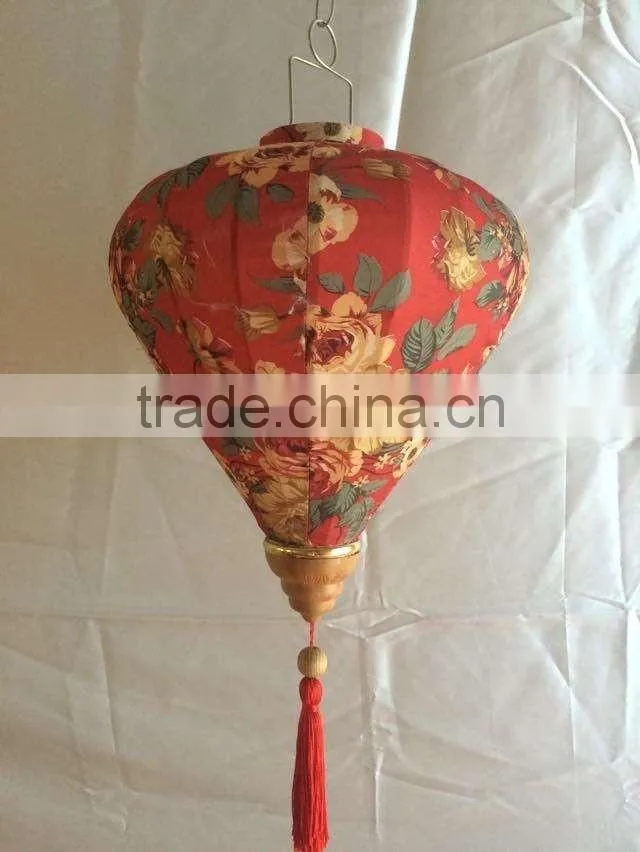 XK110 chinese style red outdoor printing lantern whoelsale
