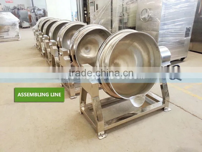 2017 New Style Induction (400 Liter) 500 Liter Industrial Cooking Kettle