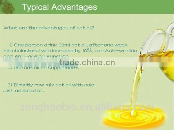 Diabetes supplement oat oil