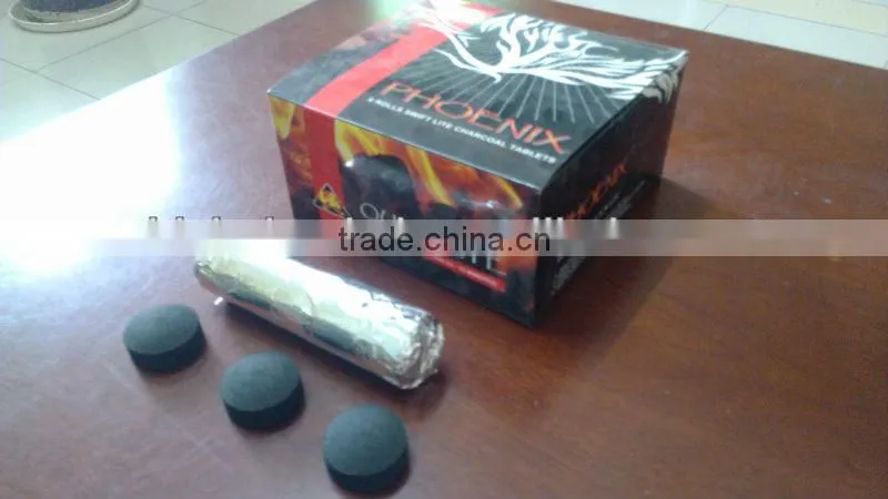 quick lighting long time buring Arabic 38mm shisha charcoal