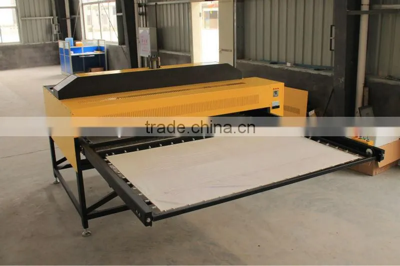 Large Format Double Stations pneumatic heat press equipment high qulity heat press machine transmatic pressing for garment