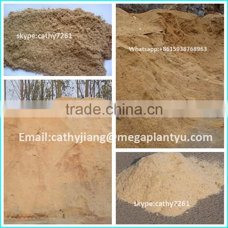 3-5 mm Granulation 1T/H Wood Crusher/Sawdust Grinding Making Machine