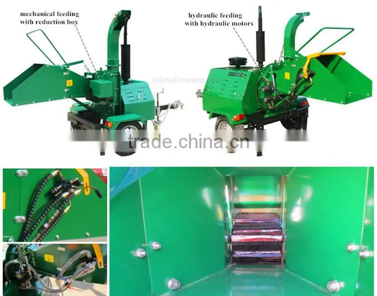 CE standard wood chips, wood chipping machine, wood cutting machine with ce