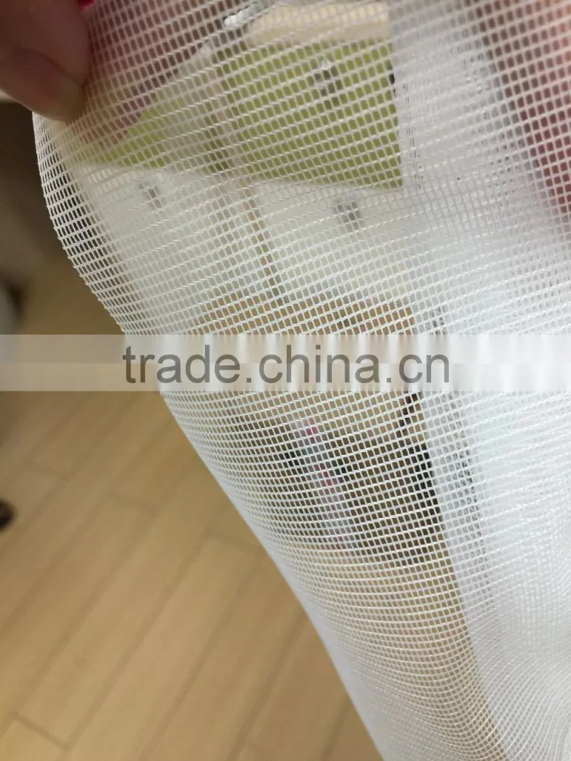 Colorful pleated window screen/printed pleated screen/color pleated screen