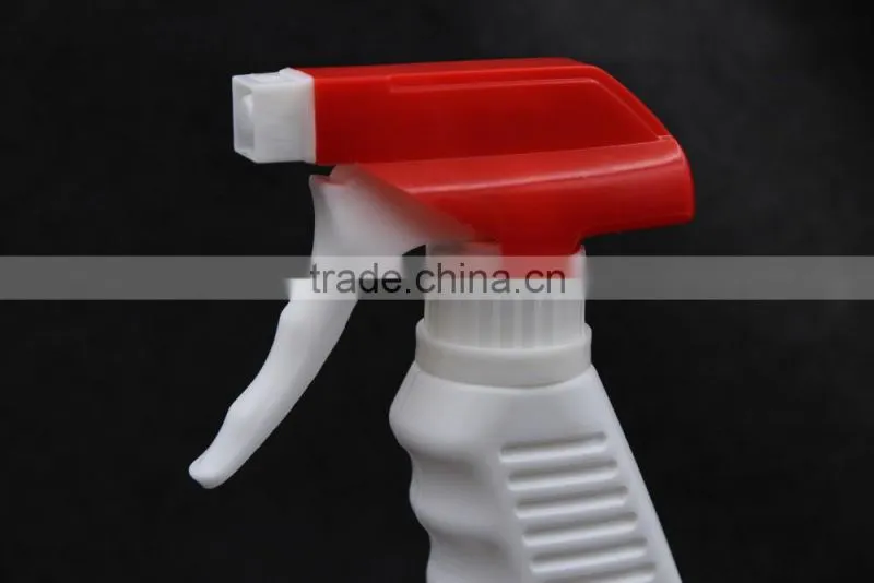 Excellent quality shampoo bottle household washing cleaning resistant plastic with ratchet closure trigger sprayer