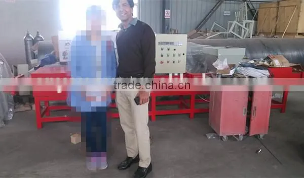 Wood shaving block processing machine/sawdust block making machine
