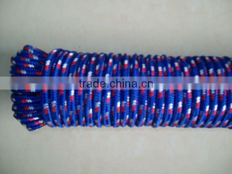 Blue braided Rope, Braided Poly Rope