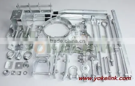 Figure 8 cable suspension clamp J0105