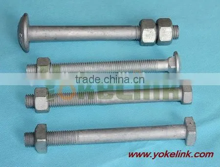 Carbon steel tower bolts steel structure step bolt