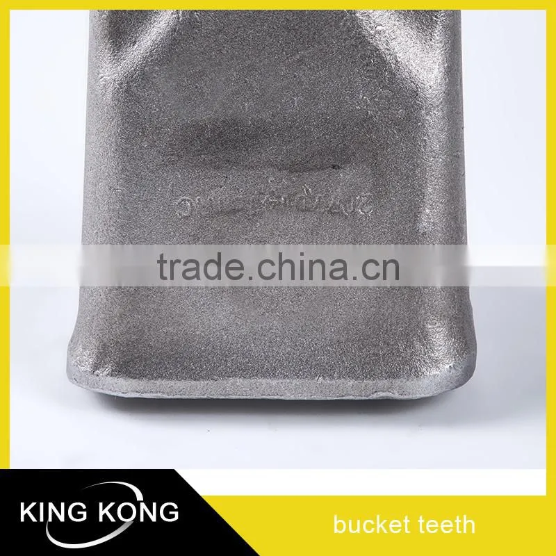 Forged construction machinery parts bucket teeth for digging stone
