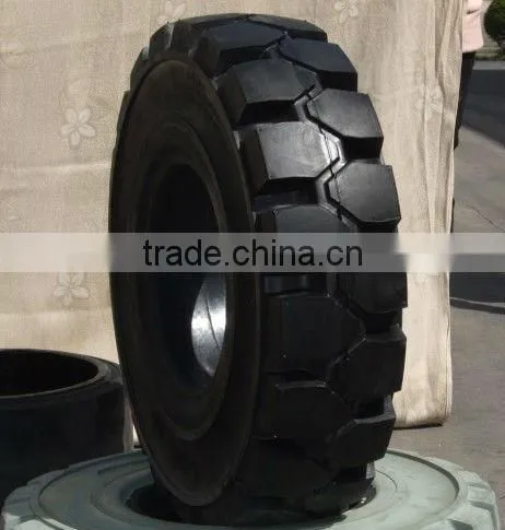 Standard solid forklift tire 300-15