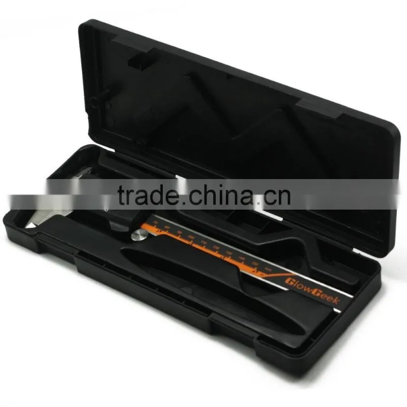 Electronic Digital Caliper Inch/Metric/Fractions Conversion 0-6 Inch/150 mm Stainless Steel