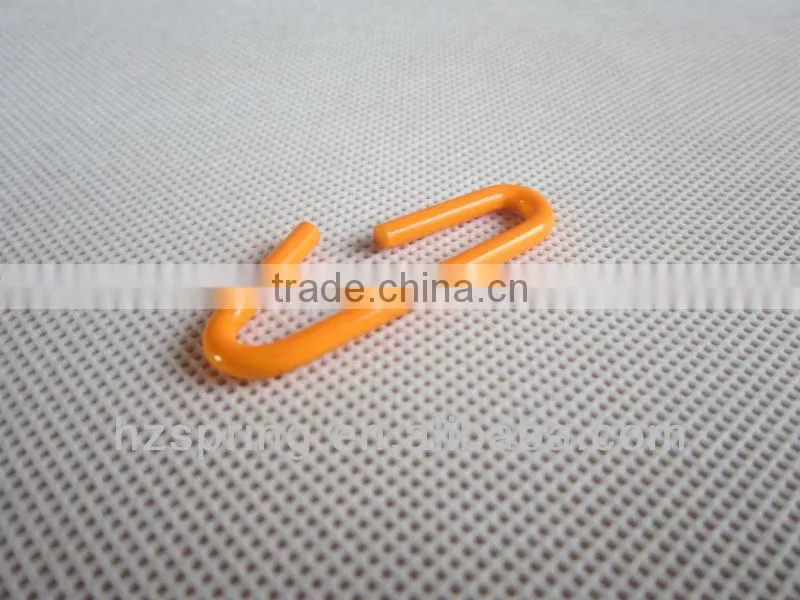 Powder Coated C Hook, Panton 804C Color