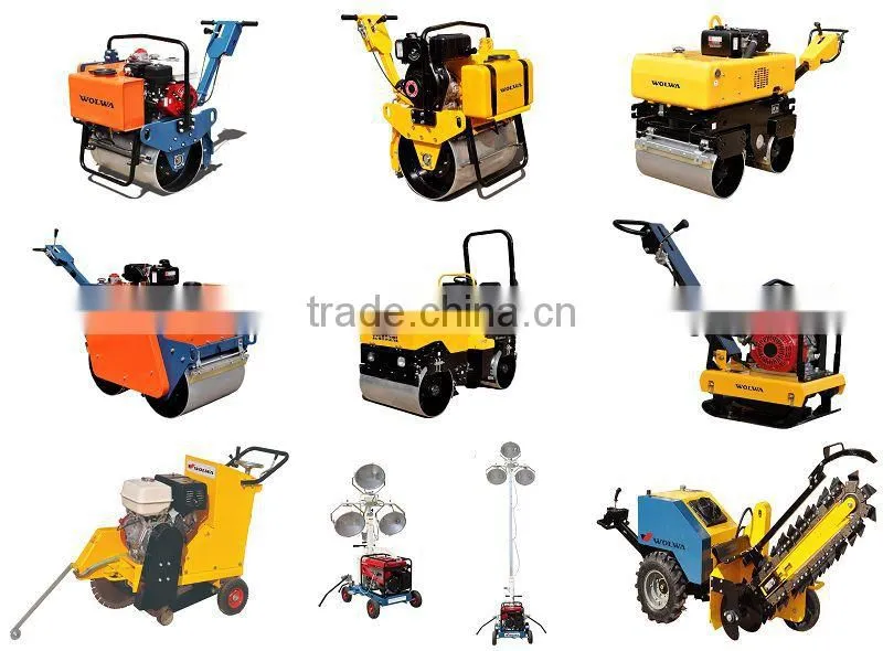 small construction machine vibratory concrete plate compactor