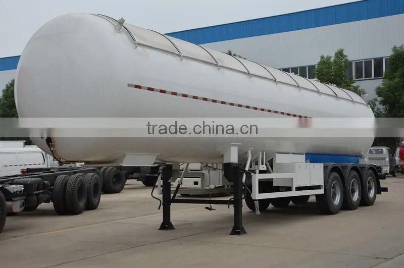 China made (C3H8) 3 axles/tri-axle LPG tank trailer
