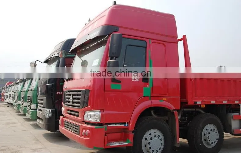 Factory Directly Euro3 HOWO Dropside Lorry 290hp 8x4