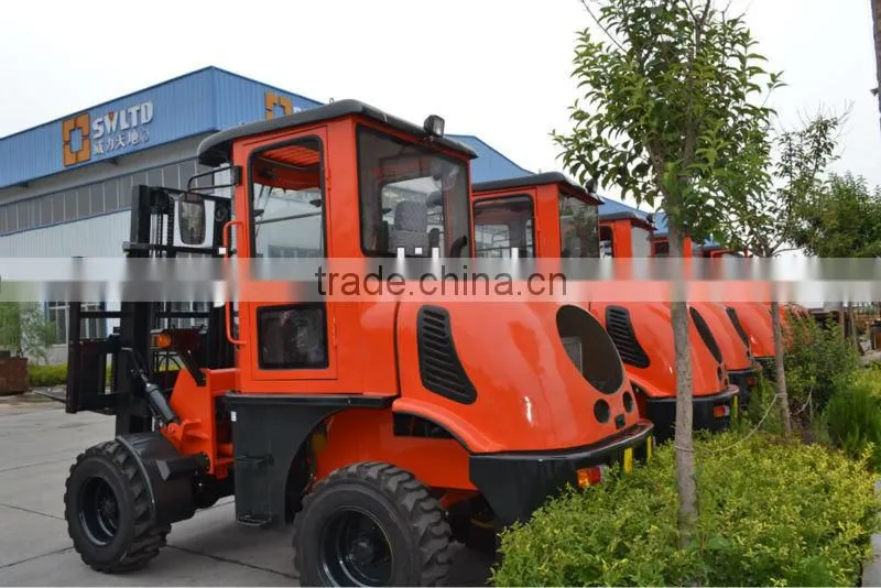 4X4 forklift CPCY28 with ce for sale