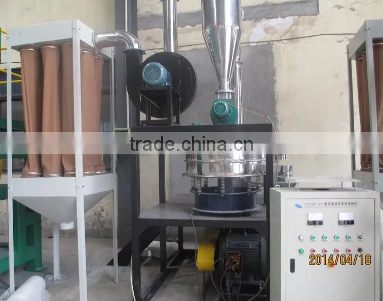 Plastic pulverizer miller grinder machine