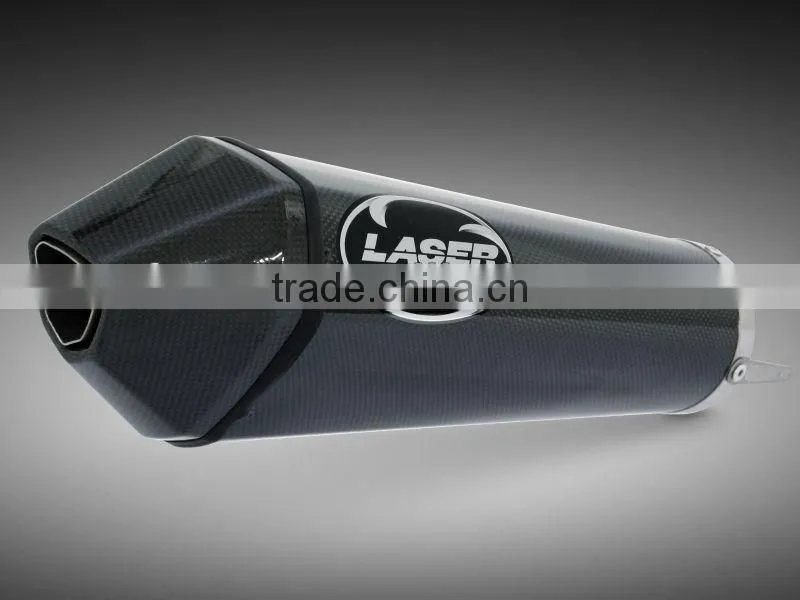 For SUZUKI GSX-R600 2008- SM Motorcycle Exhaust Pipe LASER Stealth slip-on muffler