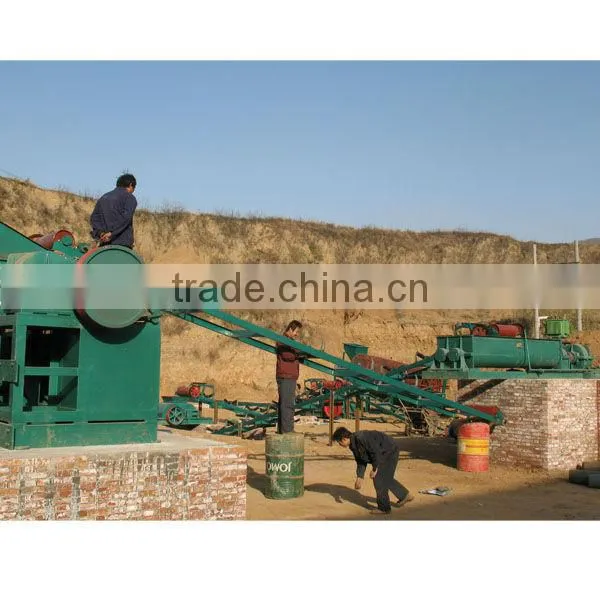 automatic vacuum extruding coal gangue brick machine