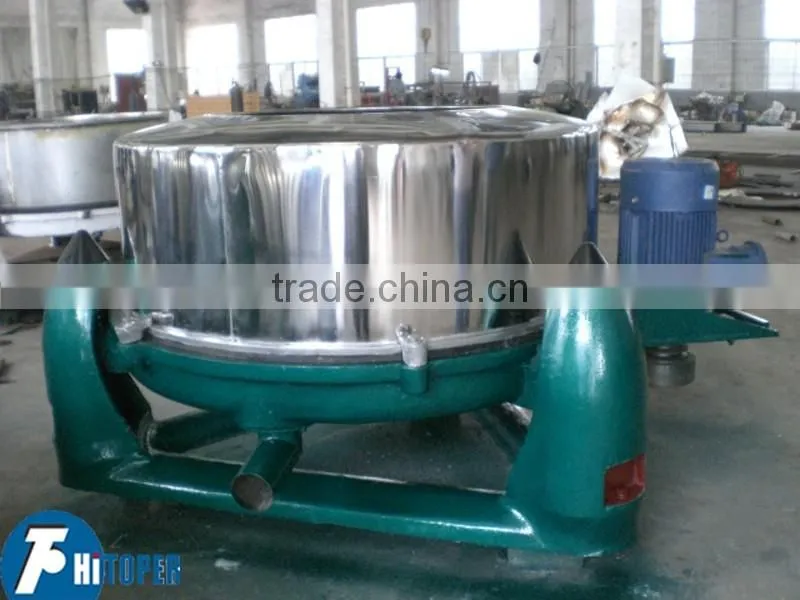 Perforated basket centrifuge dryer for metal castings parts