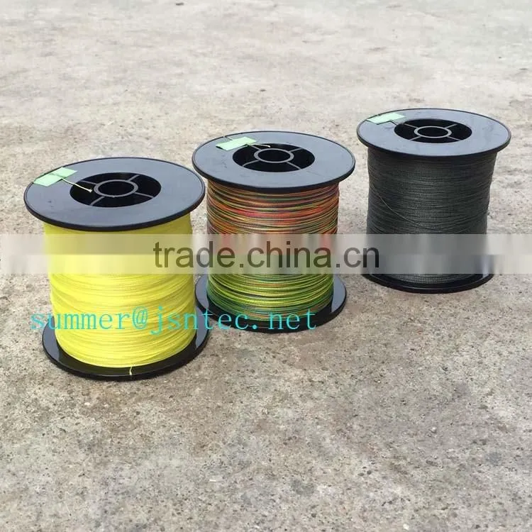 100m per spool fluorescent 0.4# 0.1mm 8 strand PE braided fishing line