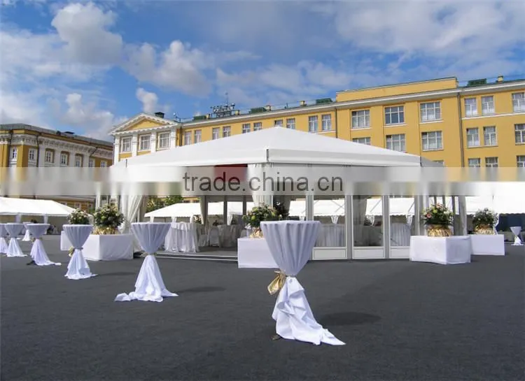 Outdoor commercial Polygon event tents wedding marquee party canopies for sale