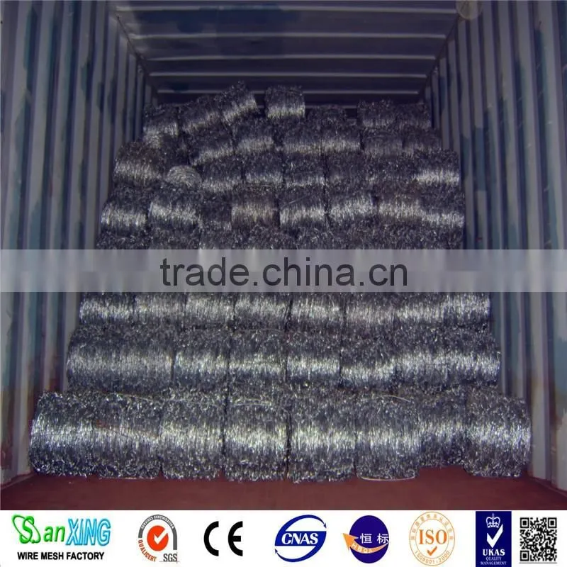 12 gauge Barbed Wire Coil Type galvanized barbed wire