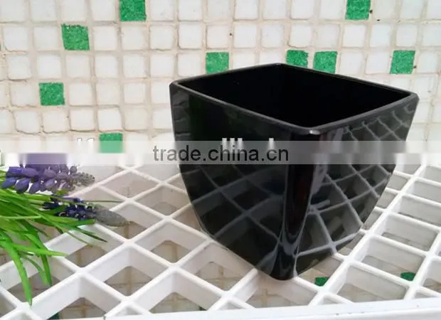 Wholesale cheap bright colors rectangular flower pot