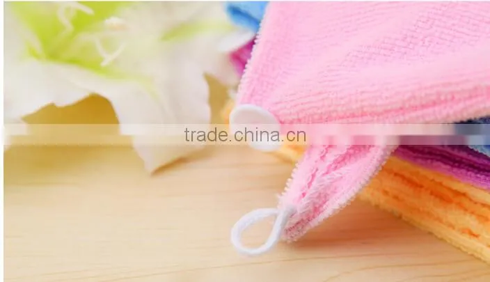 Q042 Fiber dry hair cap thickening buckle shower cap hair quick dry towel