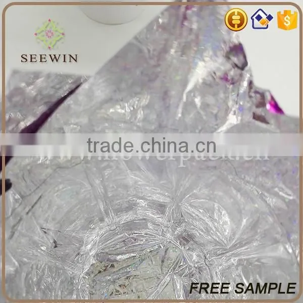 decorative aluminum laminated films plastic flower stand