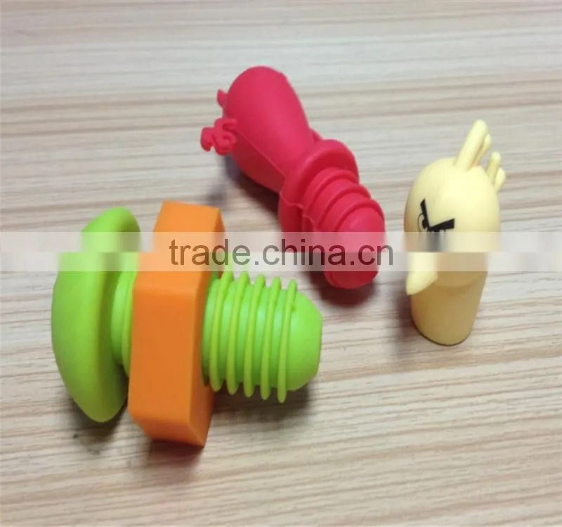 100% food grade silicone wine saver beer bottle stopper