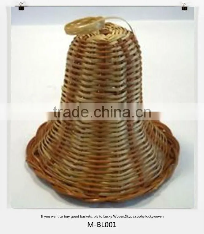 2012 Christmas wicker jingle bell craft