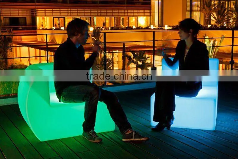 led chair/modern fashion led sofa/led table/bar table/bar furniture/sofa chair YM-LCH1204040