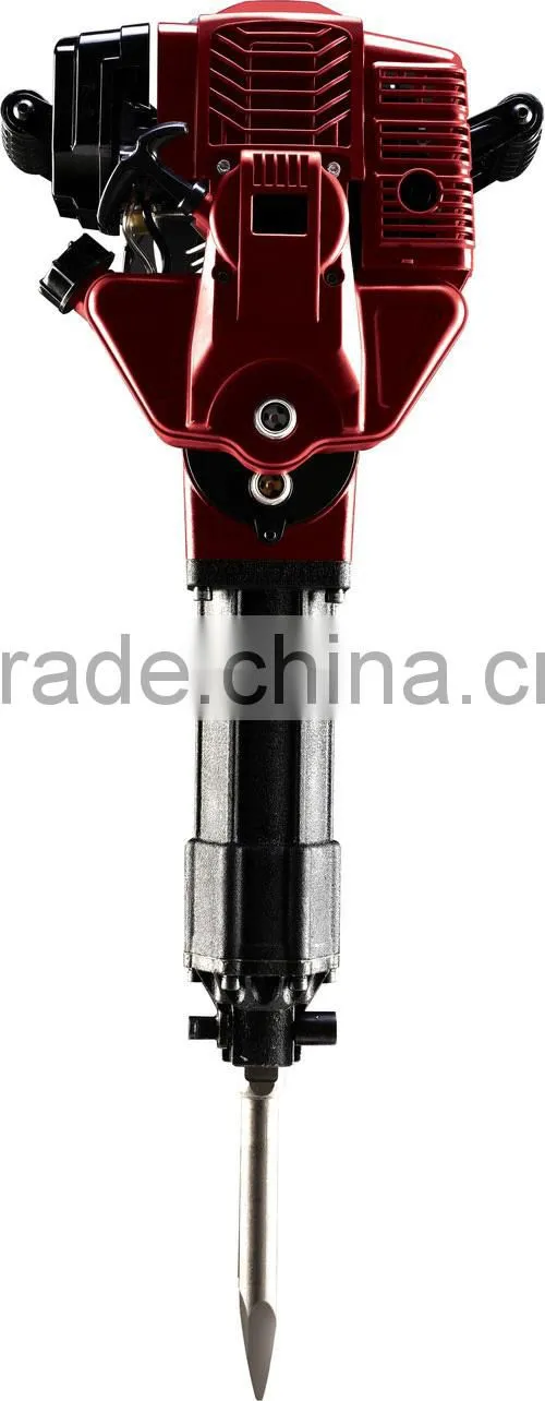 52cc 1700w 20-55J Handheld Concrete Rotary Breaker Hammer Drill Portable Petrol Driven Jack Hammer GW8192