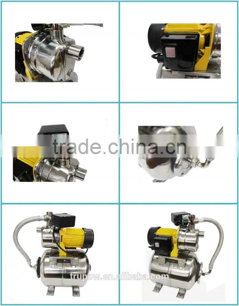 Electric domestic booster pump for shower