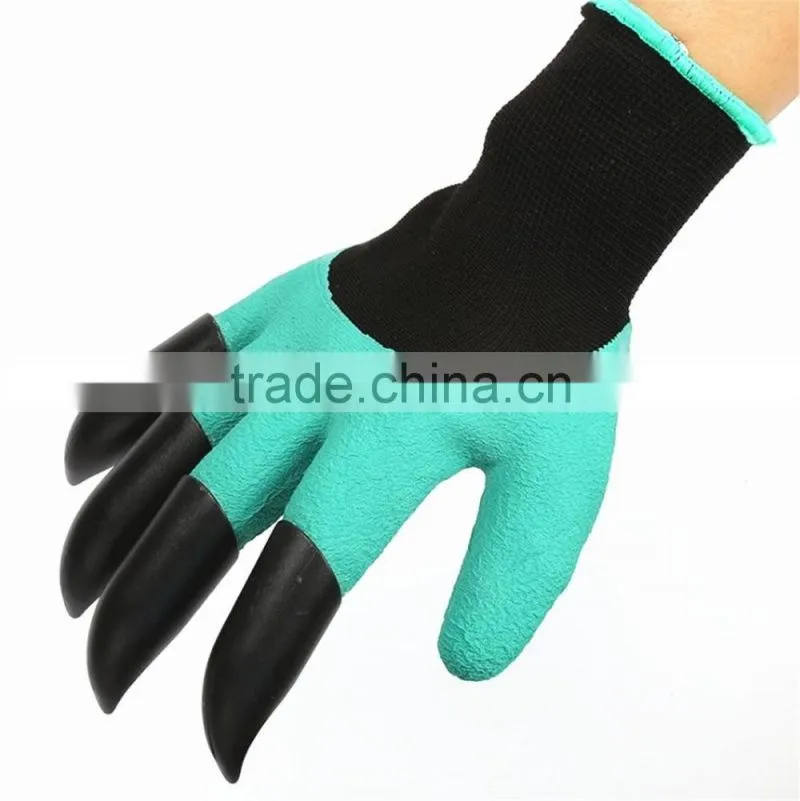 2017 wholesale Garden Gloves for Digging and Planting