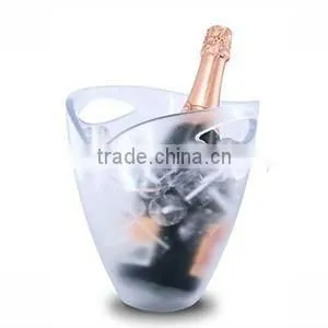 plastic purple ice buckets