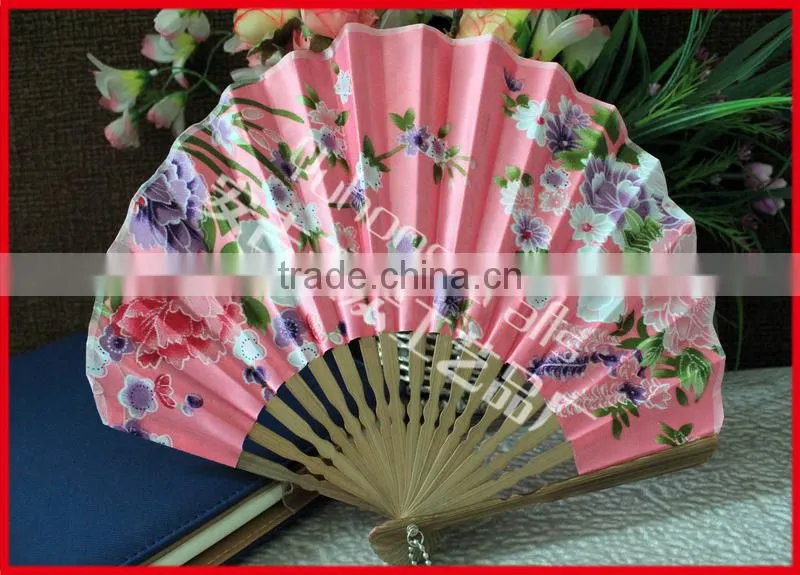 Beautiful bamboo ladies crafts fan