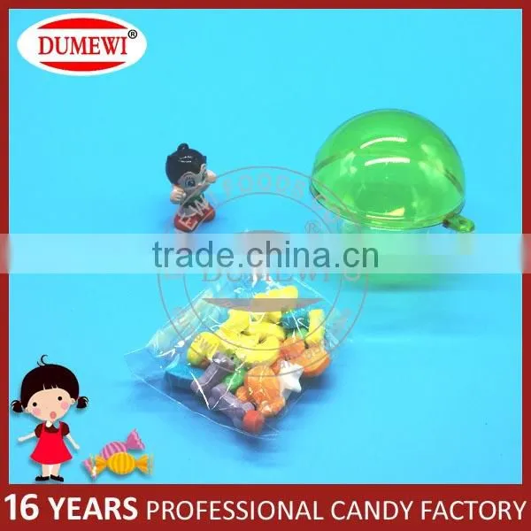 5cm Colorful Transparents Toy Candy Plastic Toy Ball