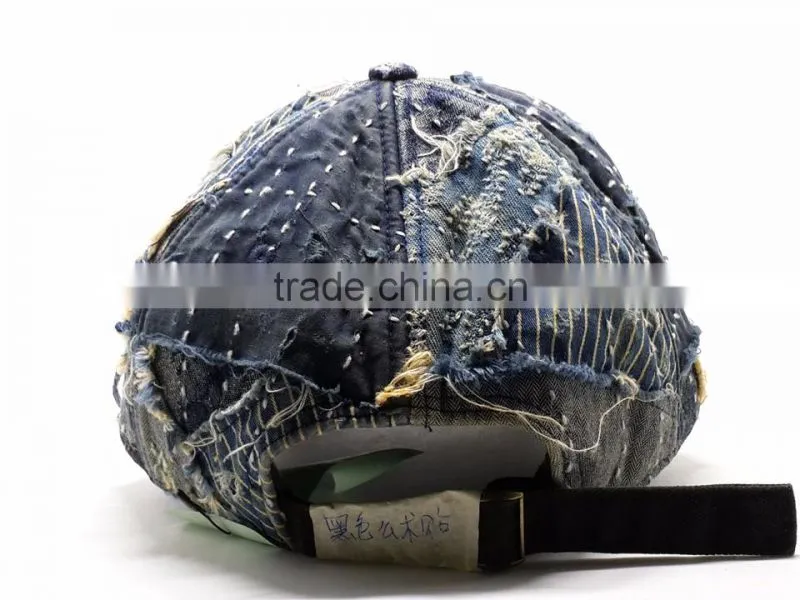 2017 100% cotton washed distressed baseball hats